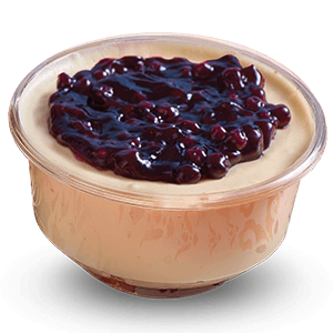 Buffalo burger - menu item Blueberry Cheesecake image